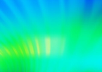 Light Blue, Yellow vector blurred and colored background.