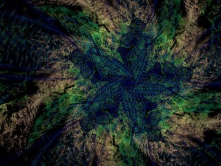 Imaginatory fractal background Image