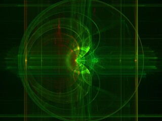 Imaginatory fractal background Image