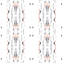 Batik, Hand Drawn. Paint Texture Seamless 