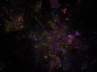 Imaginatory fractal background Image