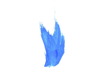 Fototapeta na wymiar blue paint splashes