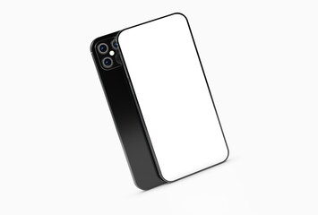 digital smartphone device mobile phone 3d isolated
