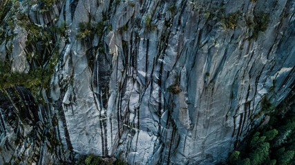 Yosemite national park half dome wall