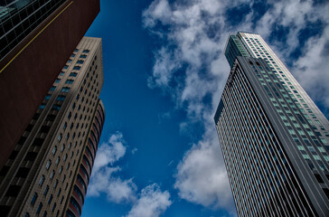 Obraz premium Immeubles modernes à Rotterdam, Pays-Bas