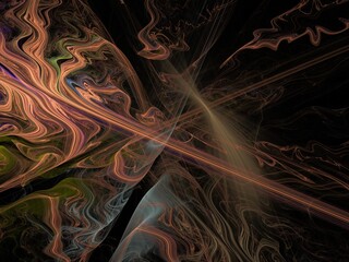 Imaginatory fractal background Image