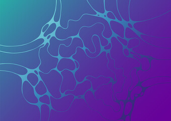 Abstract electromagnetic field fluid vector background.
