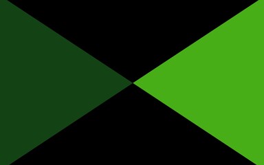 Light Green vector abstract polygonal texture.