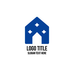 dream house logo concept for real estate and family