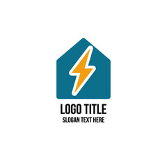 Abstract vibrant energy logo design for company.