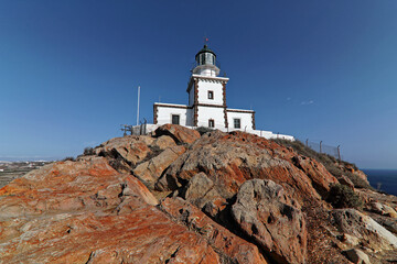 Fototapeta na wymiar Akrotiri Lighthouse