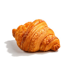 Dessert for coffee on a white background. Close-up.