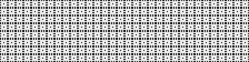 Fototapeta premium Abstract Cross Pattern Dots Logo generative computational art illustration