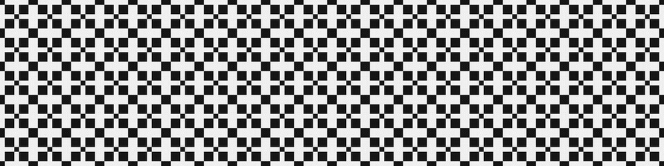 Fototapeta premium Abstract Cross Pattern Dots Logo generative computational art illustration