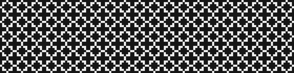 Abstract Cross Pattern Dots Logo generative computational art illustration