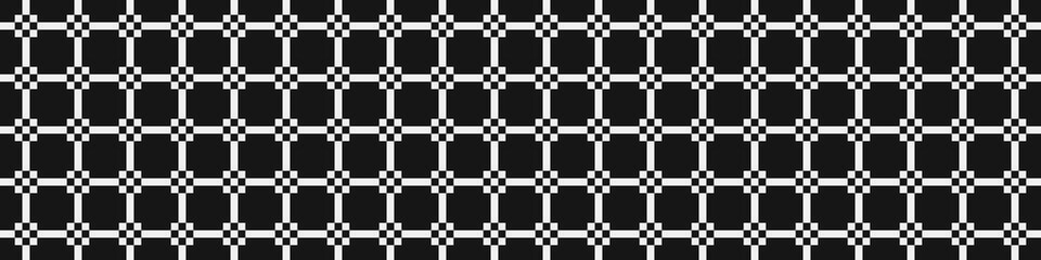 Abstract Cross Pattern Dots Logo generative computational art illustration