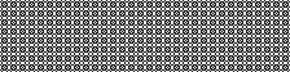 Abstract Cross Pattern Dots Logo generative computational art illustration