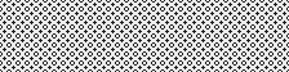 Abstract Cross Pattern Dots Logo generative computational art illustration