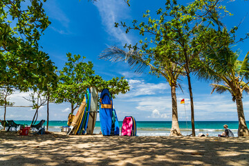 Kuta beach in Bali