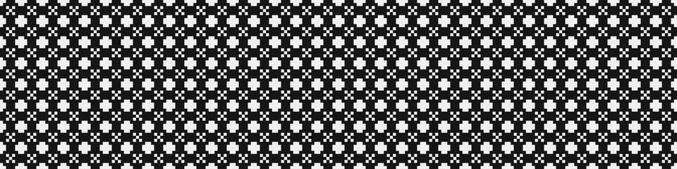 Abstract Cross Pattern Dots Logo generative computational art illustration