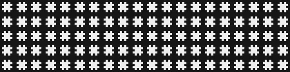 Abstract Cross Pattern Dots Logo generative computational art illustration