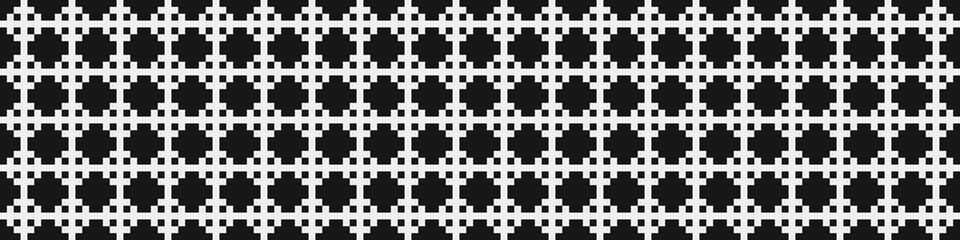 Obraz premium Abstract Cross Pattern Dots Logo generative computational art illustration