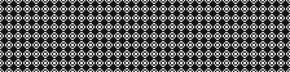 Abstract Cross Pattern Dots Logo generative computational art illustration
