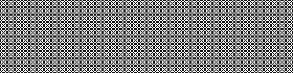 Abstract Cross Pattern Dots Logo generative computational art illustration