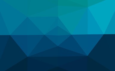 Light BLUE vector blurry triangle texture.