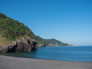 青海島の入り江