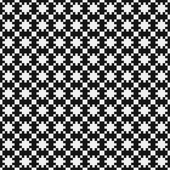 Abstract Cross Pattern Dots Logo generative computational art illustration