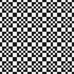 Fototapeta premium Abstract Cross Pattern Dots Logo generative computational art illustration