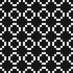 Abstract Cross Pattern Dots Logo generative computational art illustration