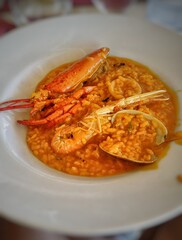 Arroz con bogavante.