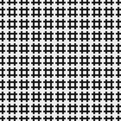 Fototapeta premium Abstract Cross Pattern Dots Logo generative computational art illustration