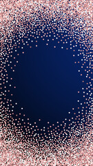 Pink gold glitter luxury sparkling confetti. Scatt