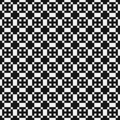 Abstract Cross Pattern Dots Logo generative computational art illustration