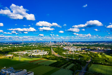Frankfurt aus der Luft | Luftbilder von Frankfurt am Main