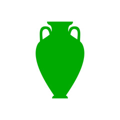 Amphore und Hintergrund