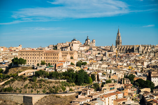 Stadtansicht Toledo Kastilien La Mancha Spanien 