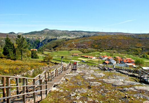 Farrowing stones (Pedras Parideiras) at the Geopark of Arouca, Portugal