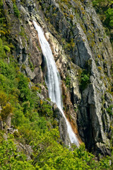 Fototapeta na wymiar Misarela waterfall in Arouca, Portugal