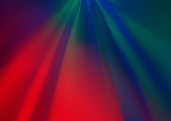 Dark Blue, Red vector glossy abstract background.