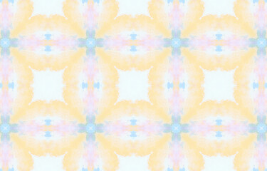 Seamless Water Color Textile Pattern. 