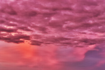 Obraz premium Sunset. Evening, calm.