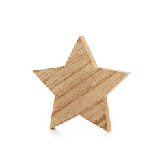 Christmas star isolated on a white background.