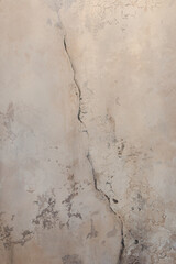 texture of cracked vintage plaster wall