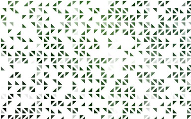 Light Green vector pattern in polygonal style.