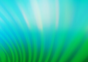 Light Blue, Green vector blurred and colored template.