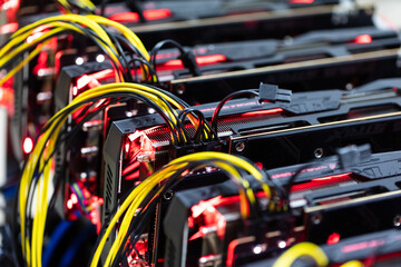 Bitcoin and cryptocurrency miner - a mining computer